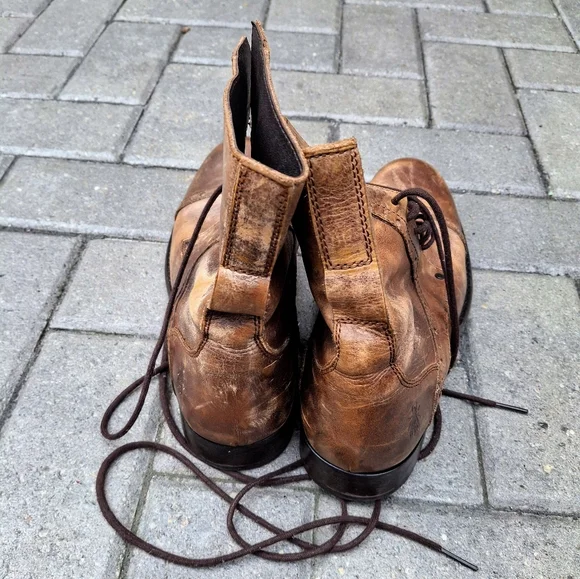 FLY LONDON Men's Walter Lace Up Boot Brown Size 42  ( 9 US )  FLY LONDON - Picture 5 of 5